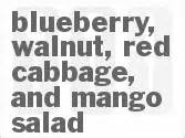 Blueberry Walnut Red Cabbage And Mango Salad Recipe CDKitchen