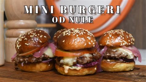 Mini Burgeri I Mini Peciva Za Burgere Recept Od Nule YouTube