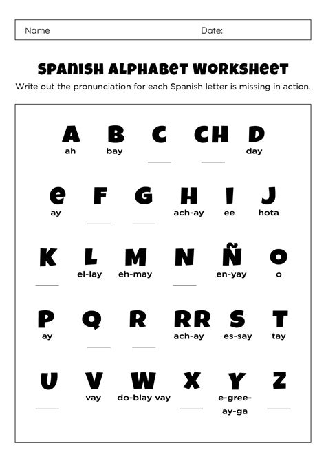 Free Printable Spanish Alphabet Tracing Worksheets The Artisan Life