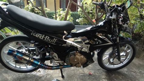 Jual Striping Satria Fu Redbull Bahan Chrome Di Lapak Galaxy Sticker