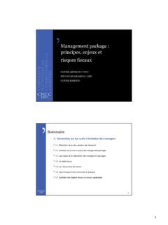 Management Package Principes Enjeux Et Risques Management