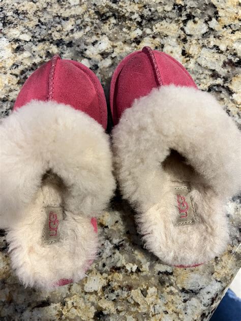 Ugg Pink Backless Slippers