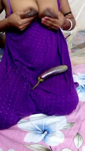 Bengali House Wife Puja Blowjob And Pussy Fuck By Brinjal And Playing