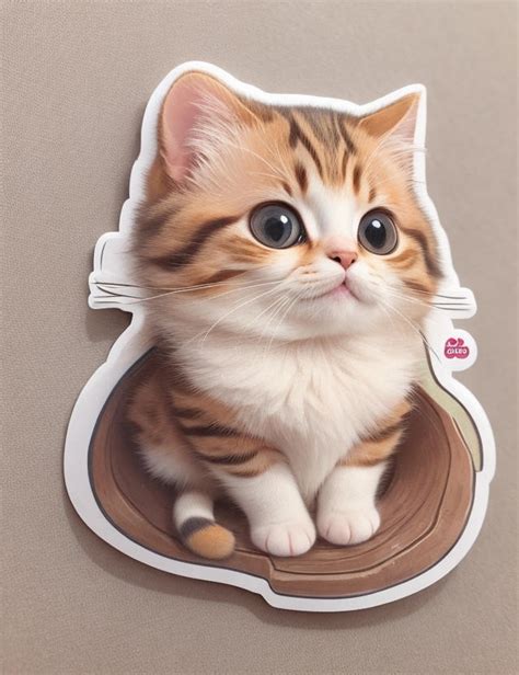 Cute cat sticker by Juanwary on DeviantArt