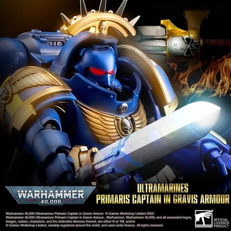 Ultramarines Primaris Captain Second Run Warhammer 40K Bandai Spirits