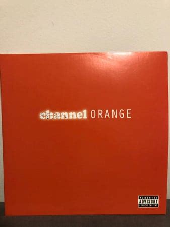 Frank Ocean – Channel Orange (2020, Orange, Vinyl) - Discogs