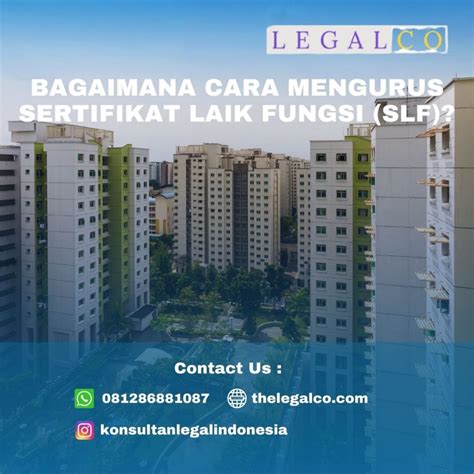 sertifikat laik fungsi  legal