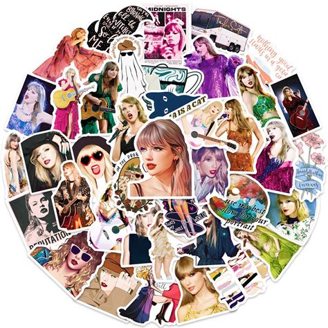 1989 Taylors Version 50pcs Swift Ablum Stickers For Adult Taylor