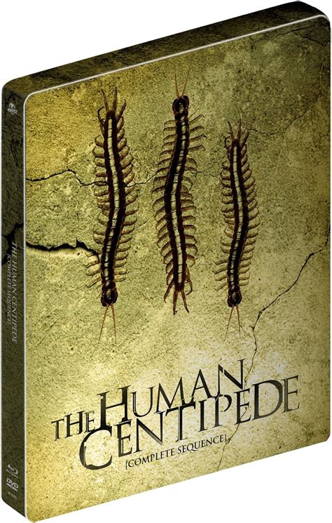 Human Centipede Trilogy Inc Hc2 In Colour Steelbook Edizione Regno