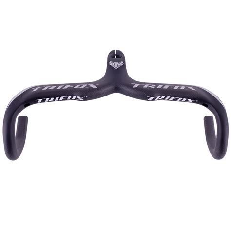 Carbon Drop Bar Dhb500 286mm Carbon Integrated Drop Bar Trifox Cycling