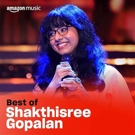 Play Best Of Shakthisree Gopalan Playlist On Prime Music