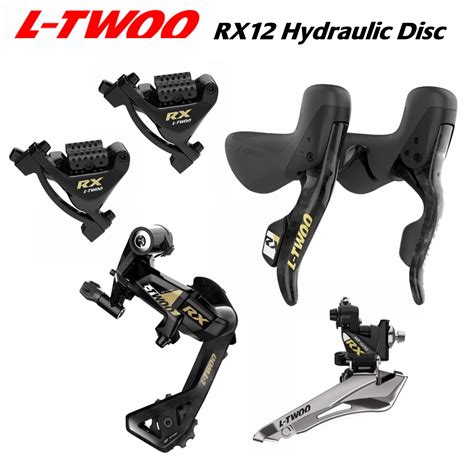 LTWOO RX12 Disc 2x12s Road Hydraulic Disc Brake Groupset Carbon Fibre 6