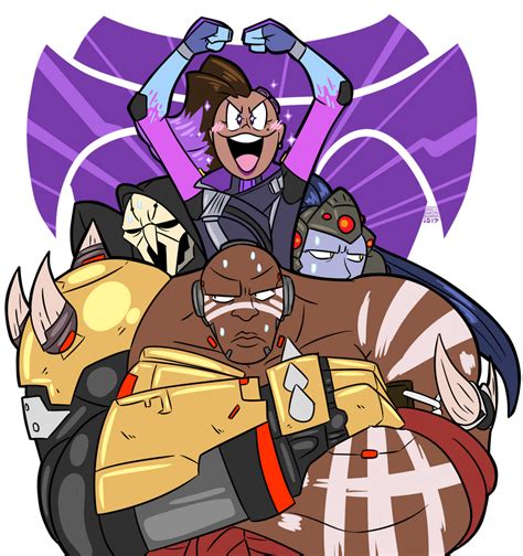 So Doomfist has just been revealed... by MichaelJLarson on DeviantArt