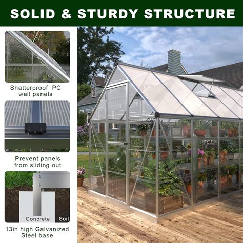 AMERLIFE Polycarbonate Greenhouse Review Tiny Home Zeal