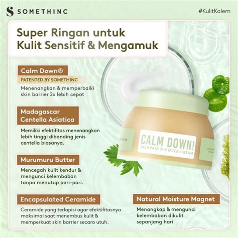 Buy Somethinc Calm Down Skinpair R Cover Cream Original Best Deals