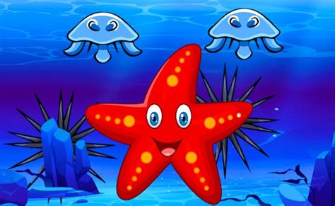 Survival Starfish 🕹️ Play Now on GamePix