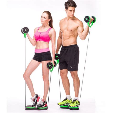 Elastico Roda Abdomen Exercicio Musculacao Funcional Revoflex Na