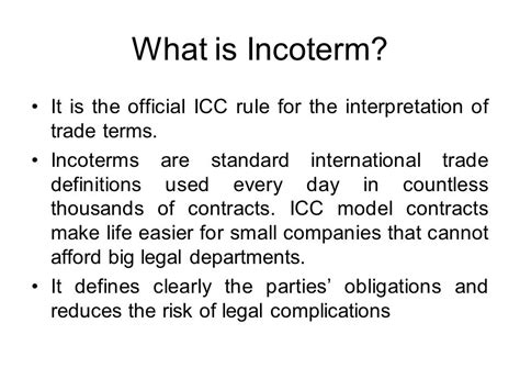 Incoterms Explained Definition Examples Rules Pros Cons 41 OFF