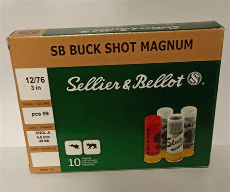 Sellier Bellot G Buckshot Magnum Erakellari Fi Verkkokauppa