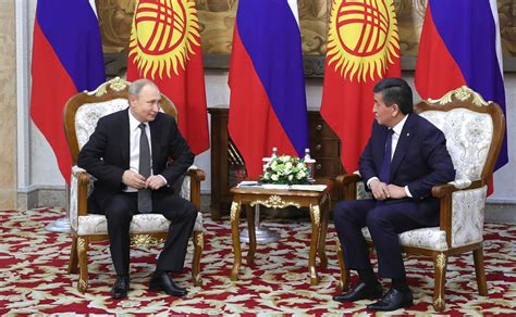 Putin in Kyrgyzstan: A Tiny Base Expansion and a Hydropower Agreement ...