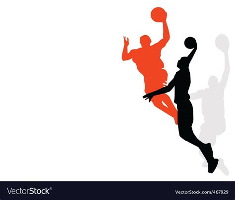 Slam dunk Royalty Free Vector Image - VectorStock