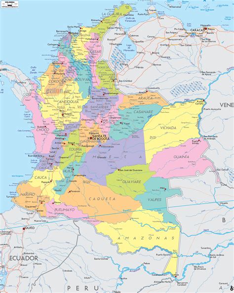 Columbia Physical Map