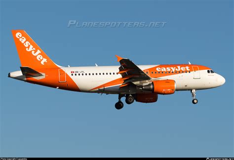 HB JYL EasyJet Switzerland Airbus A319 111 Photo By Pauwelsc ID