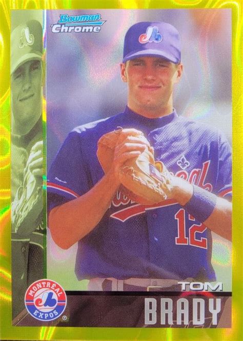 Tom Brady 2023 Bowman Draft 95B TB 1995 Bowman Dream Draft Picks