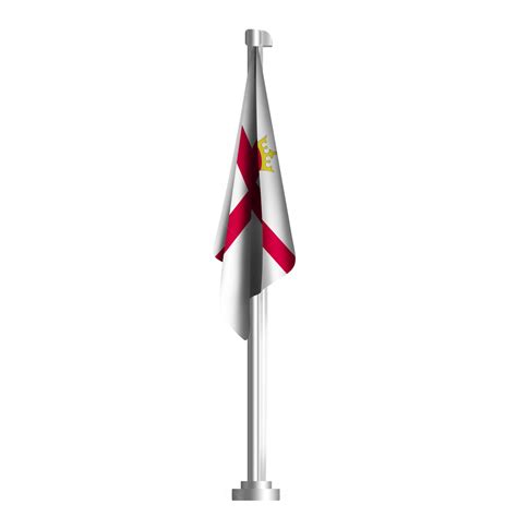 St Patricks Png Image St Patricks Cross Flag Collapsed Banner