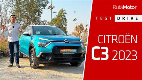 Citroën C3 2023 El nuevo modelo de entrada a la marca que sorprende