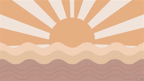 Boho Sunshine Background In Illustrator Svg  Eps Png Download