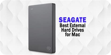 seagate external hard drives  mac