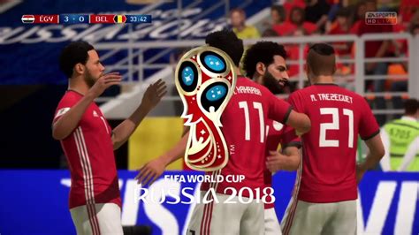 Fifa Coupe Du Monde I Egypte Vs Belgique I Mohamed Salah I Russie