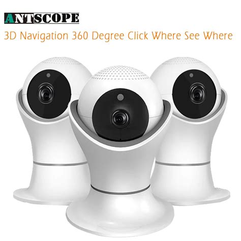 3D 360 Degree HD 1080P IP Camera Wireless Home Security IP Camera ...