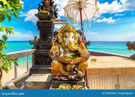 Ganesha statue on Bali stock photo. Image of ancient - 279521490