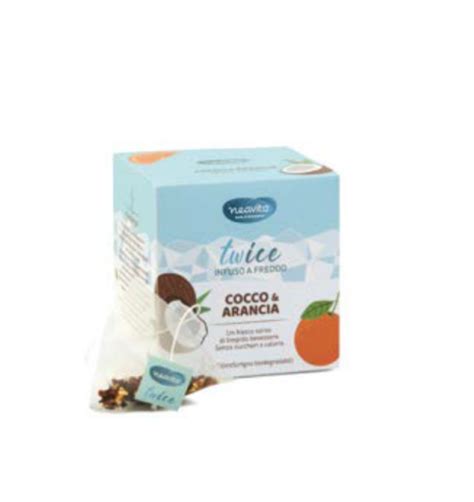 NEAVITA TWICE COCCO ARANCIA Infuso In Filtroscrigno Vendita Online