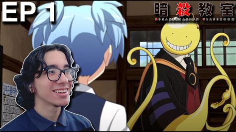 Koro Sensei Assassination Classroom Episodio 1 Youtube