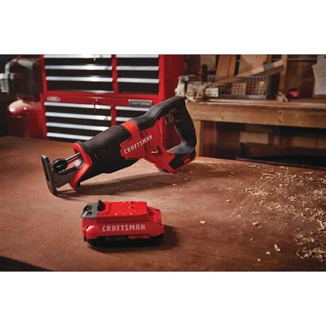 Craftsman V20 20 Volt Max Variable Speed Cordless Reciprocating Saw Charger Included And