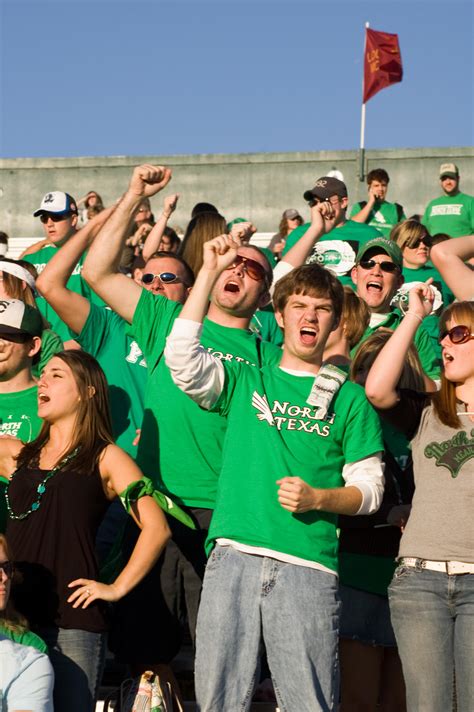 Students In The Crowd At Homecoming Game 2007 The Portal To Texas