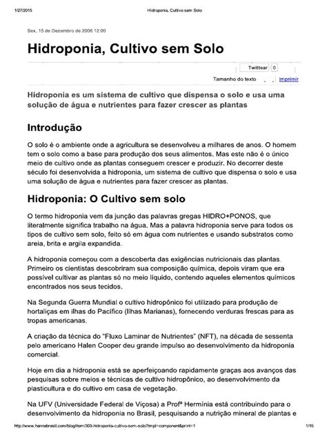 Pdf Hidroponia Cultivo Sem Solo Dokumen Tips