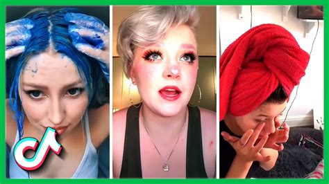 Tiktok Hair Color Dye Failswins Tiktok Summer Hair Transformation Compilation 4 Youtube