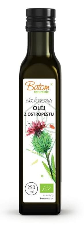 Olej Z Ostropestu Plamistego Virgin Bio Ml Batom