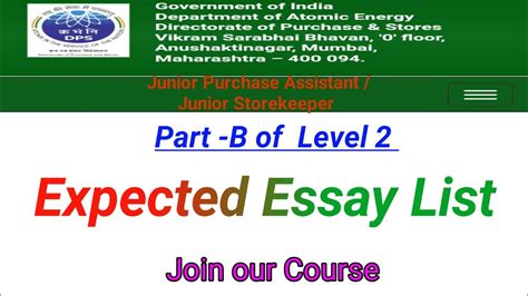 DPS DAE JPA JSK Expected Essay List For 2024 Exam YouTube