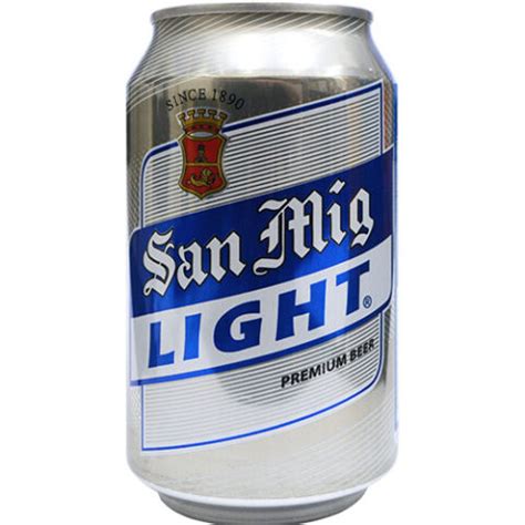 San Miguel Light In Can Ml Akabane Bussan