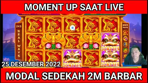 2M UP JINJI DAN FAFAFA MOMENT LIVE MODAL SEDEKAH 2M BARBAR YouTube