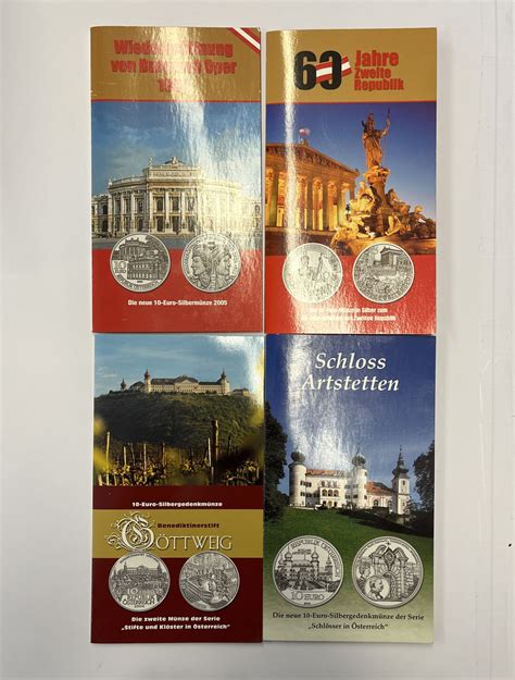 Sterreich Republik Euro Sets Eurosets Sterreich Euro Sets