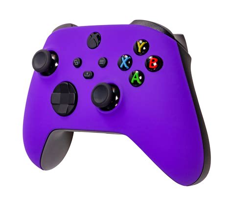 Purple Knight W Purple Chrome InsertsWireless Custom Xbox Series X S