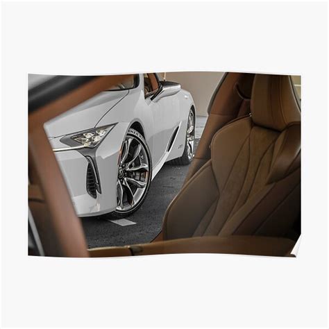 Lexus Lc500 Poster For Sale By Flowgraphix Redbubble