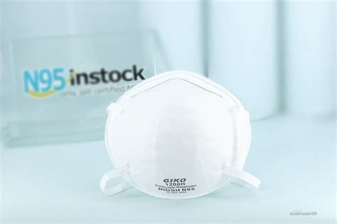 GIKO 1200H NIOSH N95 Mask Cup Shape Of 20 Packs Dust Mask N95