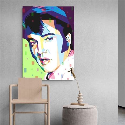 Cuadro Decorativo De Elvis Presley Soyfan